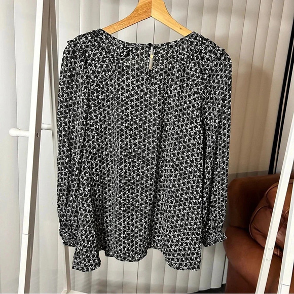 NWT - Max Studio Geometric Print Blouse - Size S - Picture 4 of 4